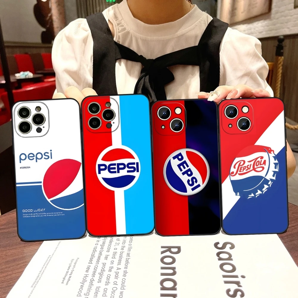 Чехол для телефона Soda P-Pepsi-S для iPhone 17 Air, 15 Pro Max, 14 Pro, 16 Plus, 12, 13, 11, Xr, X, Xs, 8, 7 Plus, задняя крышка
