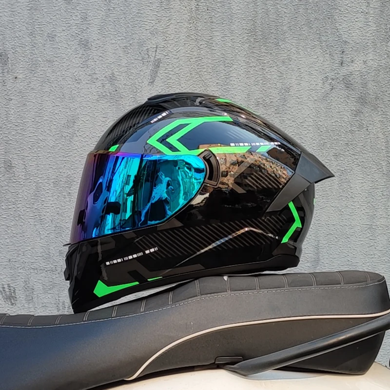Safety Motorcycle Helmets Full Face Dual Lens Racing Helmet Strong  Resistance Off Road Helmet DOT Approved - AliExpress 201355758