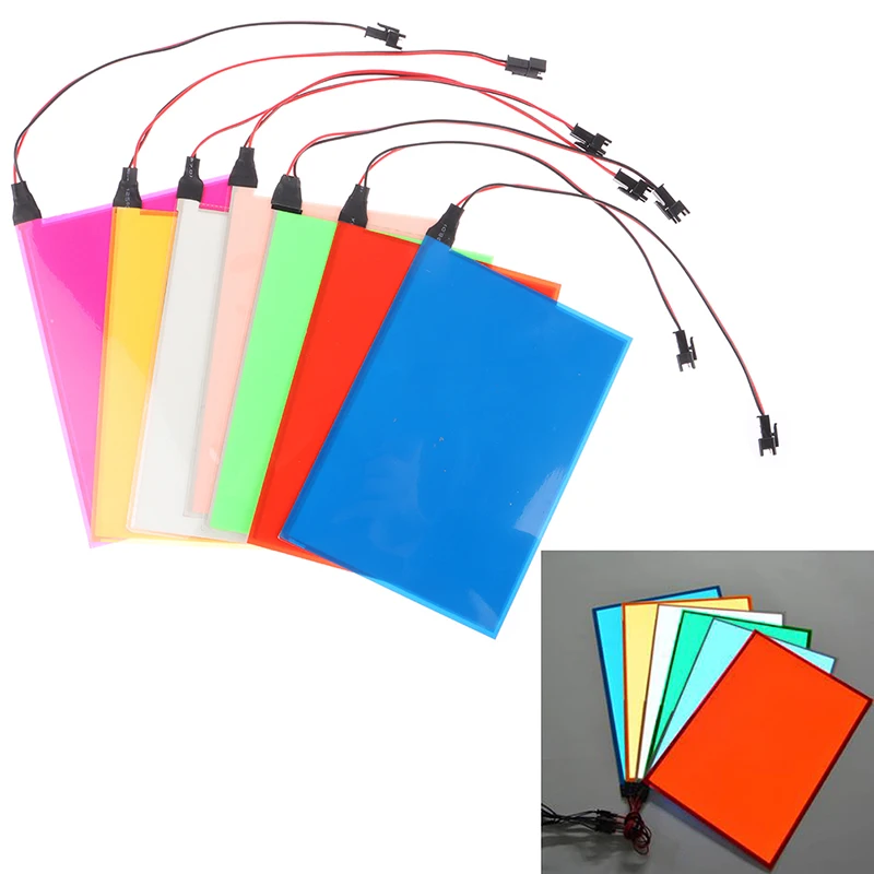 1 pz retroilluminazione del pannello Led incandescente 15*13.5cm retroilluminazione del pannello LED elettroluminescente El retroilluminazione con