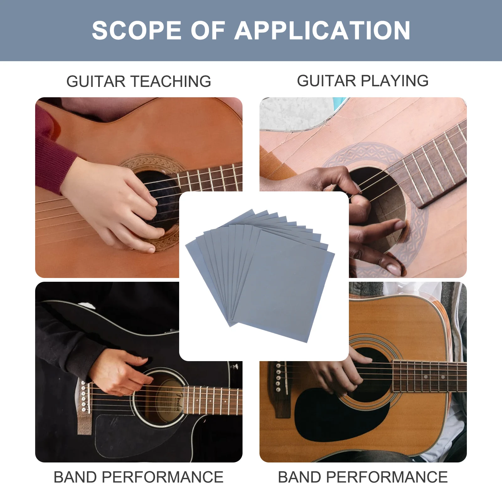 

Guitar Polish Sandpaper Accessories Abrasive Polishing Cloth Musical Instrument Grinding Accessory