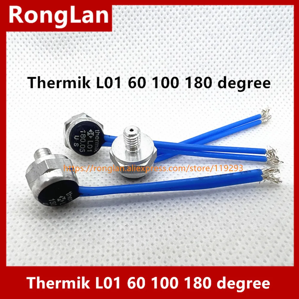 German special McCormick Thermik L01 60 80 85 90 100 160 180 degree  protection thermostat switch screw thread  --5pcs/lot