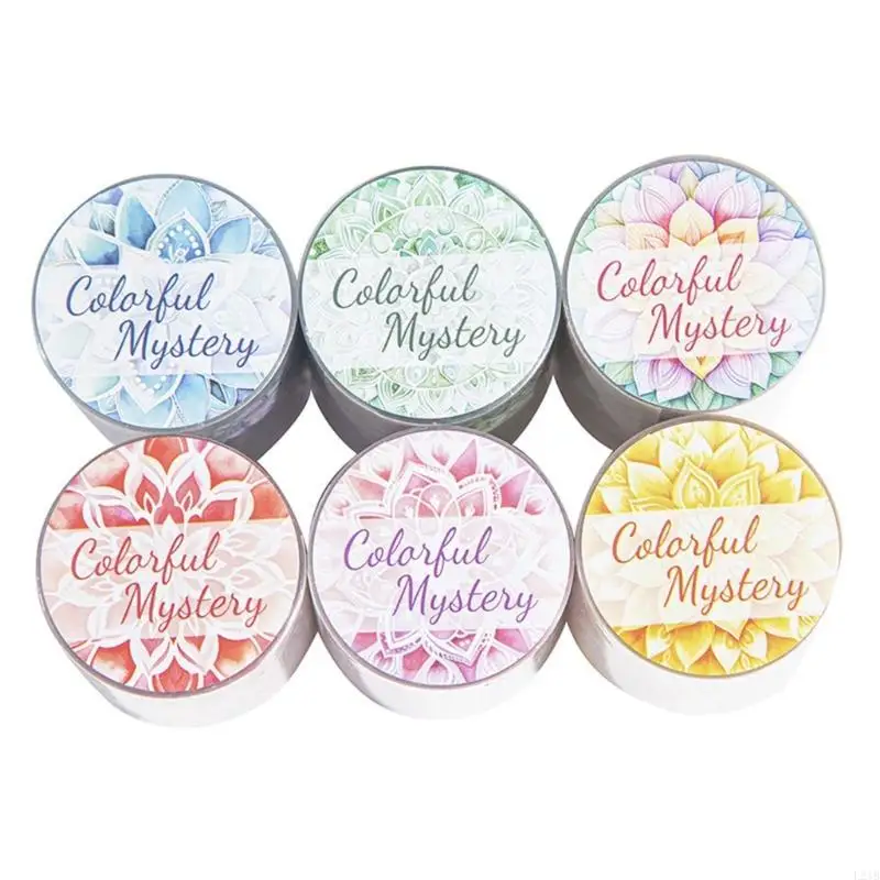 2025 New 1 Roll Waterproof Decorative Sticker for Scrapbook Journal Card, Flower Sticker, PET Adhesive Floral Aesthetic Sticker