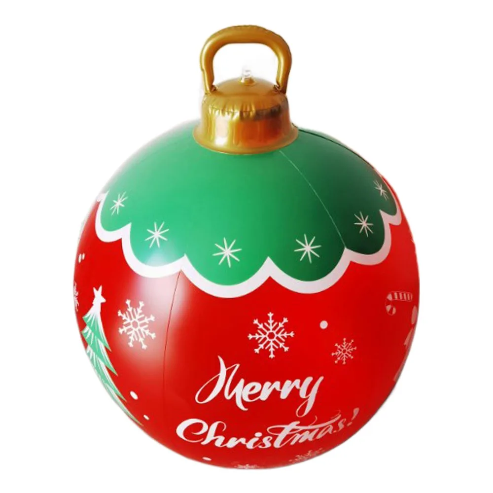 Giant 60cm Gardens Balloon PVC Decoration Christmas Ball DIY without Light XMAS Balloon Festival