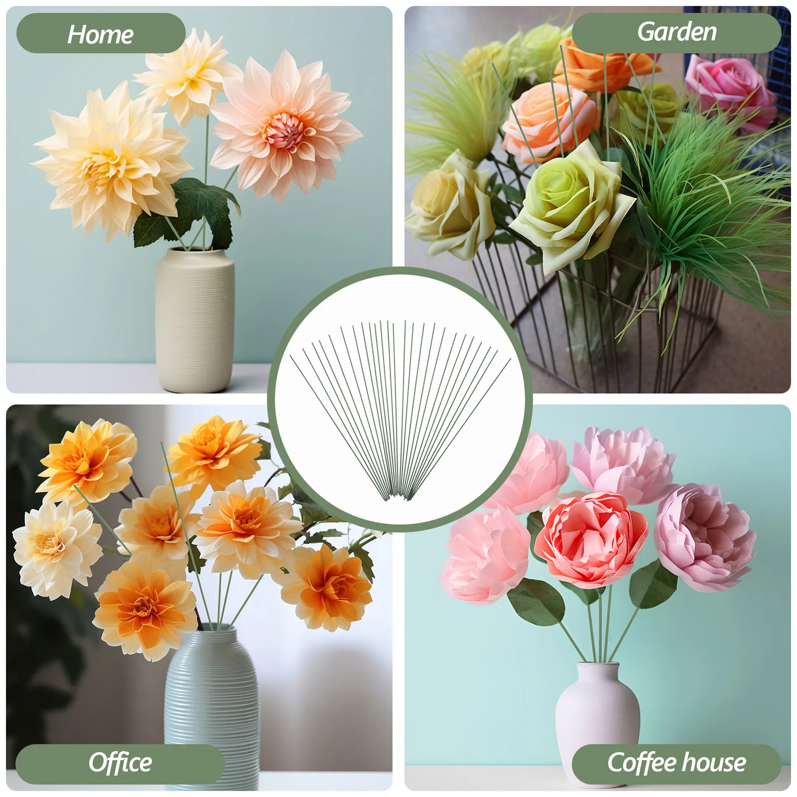 250 pezzi di steli flessibili  - Wire Stem Florist recensione e prezzo