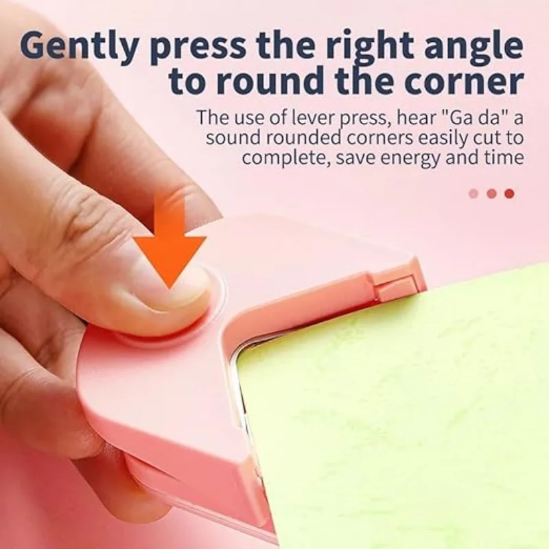 Round Corner Cutter Paper Cutter Chamfering Machine Business Card Round Corner Cardboard Cutting Photo Portable Paper Cutter