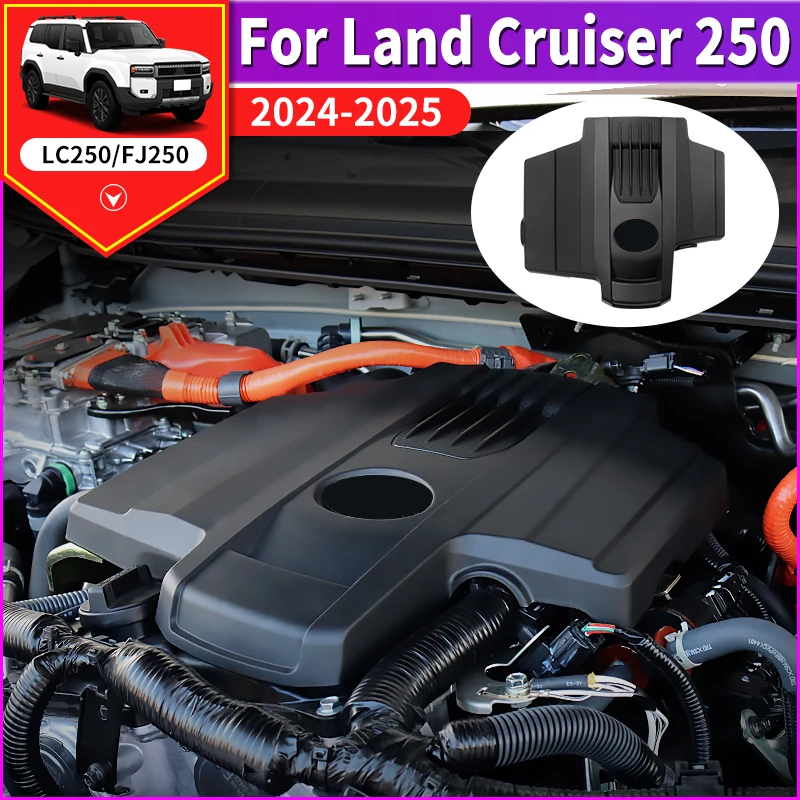 

For Toyota Land Cruiser 250 2024 2025 Prado LC250 1958 First Edition FJ250 Engine Dustproof Hood,Upgraded Accessories Tuning