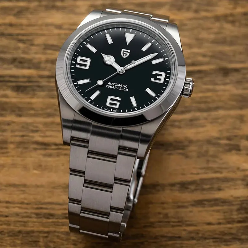 Новые мужские часы PAGANI DESIGN, автоматические дайверские мужские часы, водонепроницаемые механические наручные часы из нержавеющей стали с сапфировым стеклом 2025