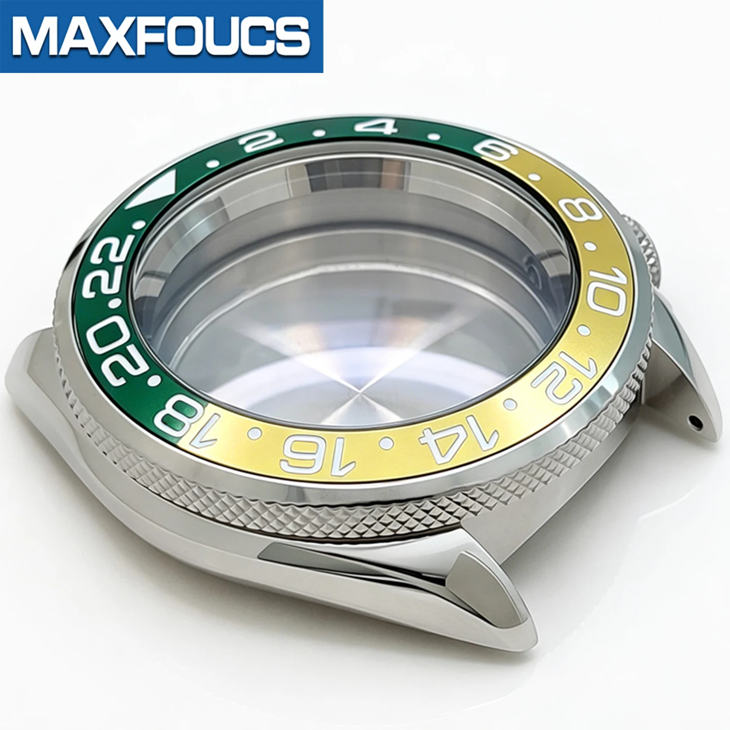 Prospex Geränderte Lünette SKX 3.8 Uhrengehäuse-Set Silber Poliert Passend für NH35/NH36/NH34 MOD Uhrengehäuse-Teile Saphir-Einsatz Maßanfertigung – Detail 18
