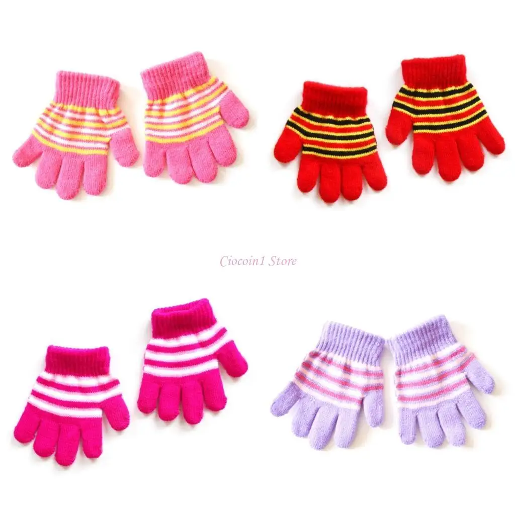 

Y1UB Дети сгущают перчатки зимние лыжные перчатки ручные перчатки вязаные перчатки дышащие девочки -мальчики Прежания