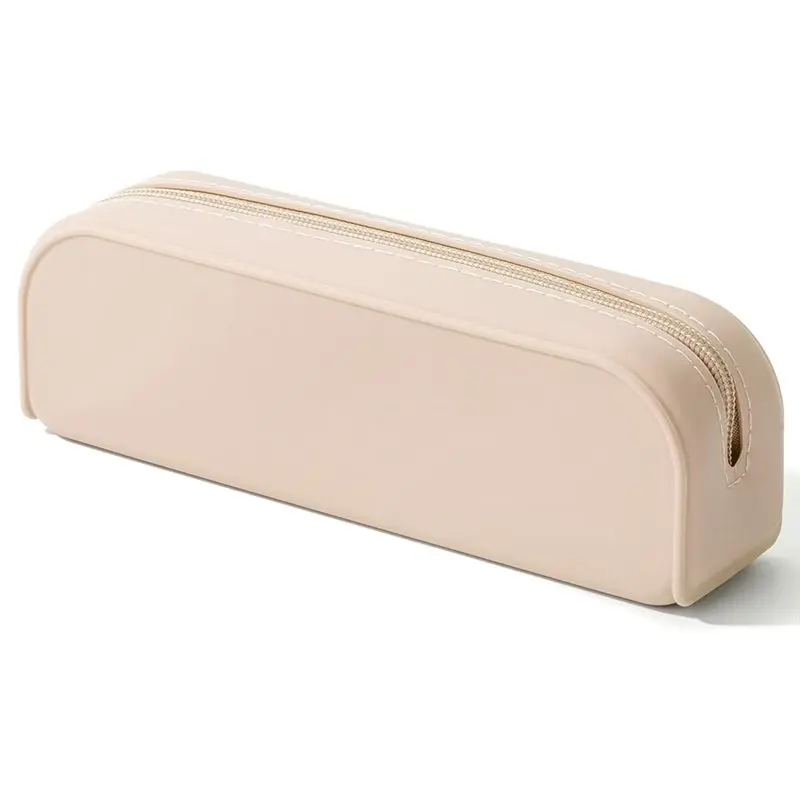 AA20-Silicone Pencil Case Aesthetic Pencil Bag For Women Makeup Pouch Customer Needs