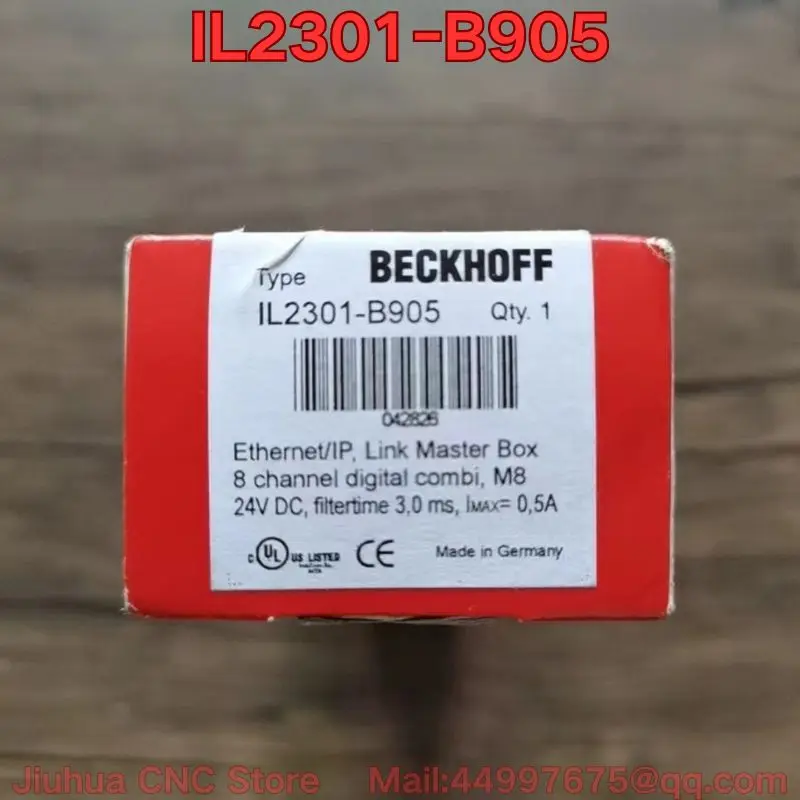 

Совершенно новый модуль ПЛК IL2301-B905 IL2301-B905-0000 Количество на 2025 г.