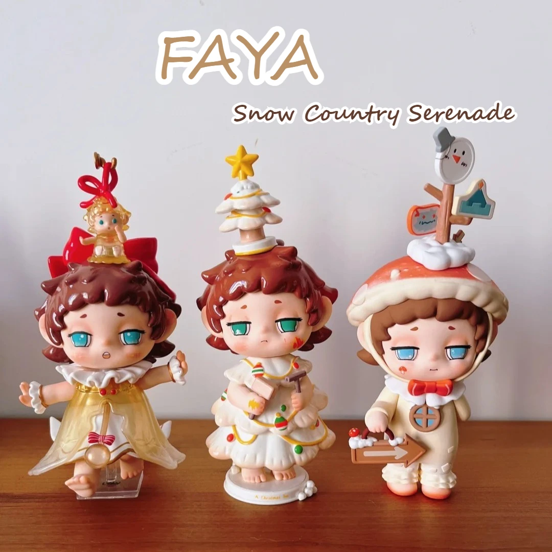 

FAYA Snow Country Serenade Series слепая коробка модное настольное украшение ручной работы загадочная коробка девушка-сюрприз Рождественский фестиваль подарок