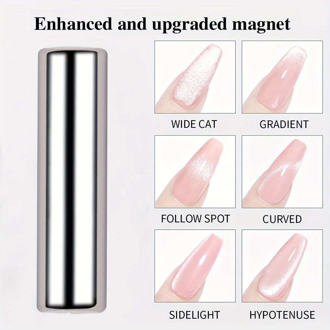 ปากกาแม่เหล็กสำหรับทำเล็บเจลลายตาแมว ขนาด 3 x 1 ซม. สำหรับทาเจล 3 มิติ ลายตาแมว ทาเล็บ แม่เหล็กแรงสูง อุปกรณ์ทำเล็บ DIY
