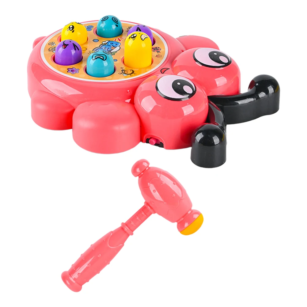 

Toy Kids Hammer Creative Attack Educational Plaything Smooth Surface Lightweight Portable Home Park School Toddler