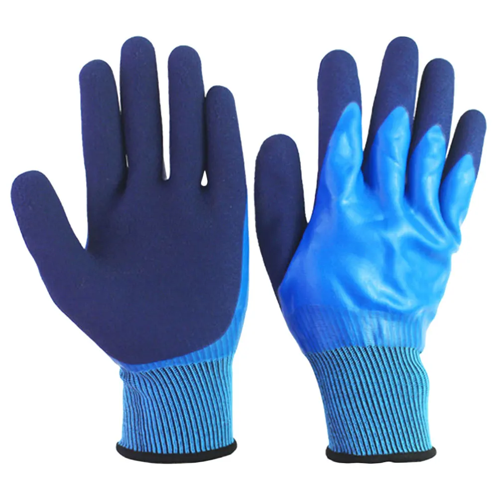 

Waterproof Anti-slip for Fishing Plant Mens Hunting Gardening Accessories Reusable Wear Resistant Fish Gloves Portable Latex