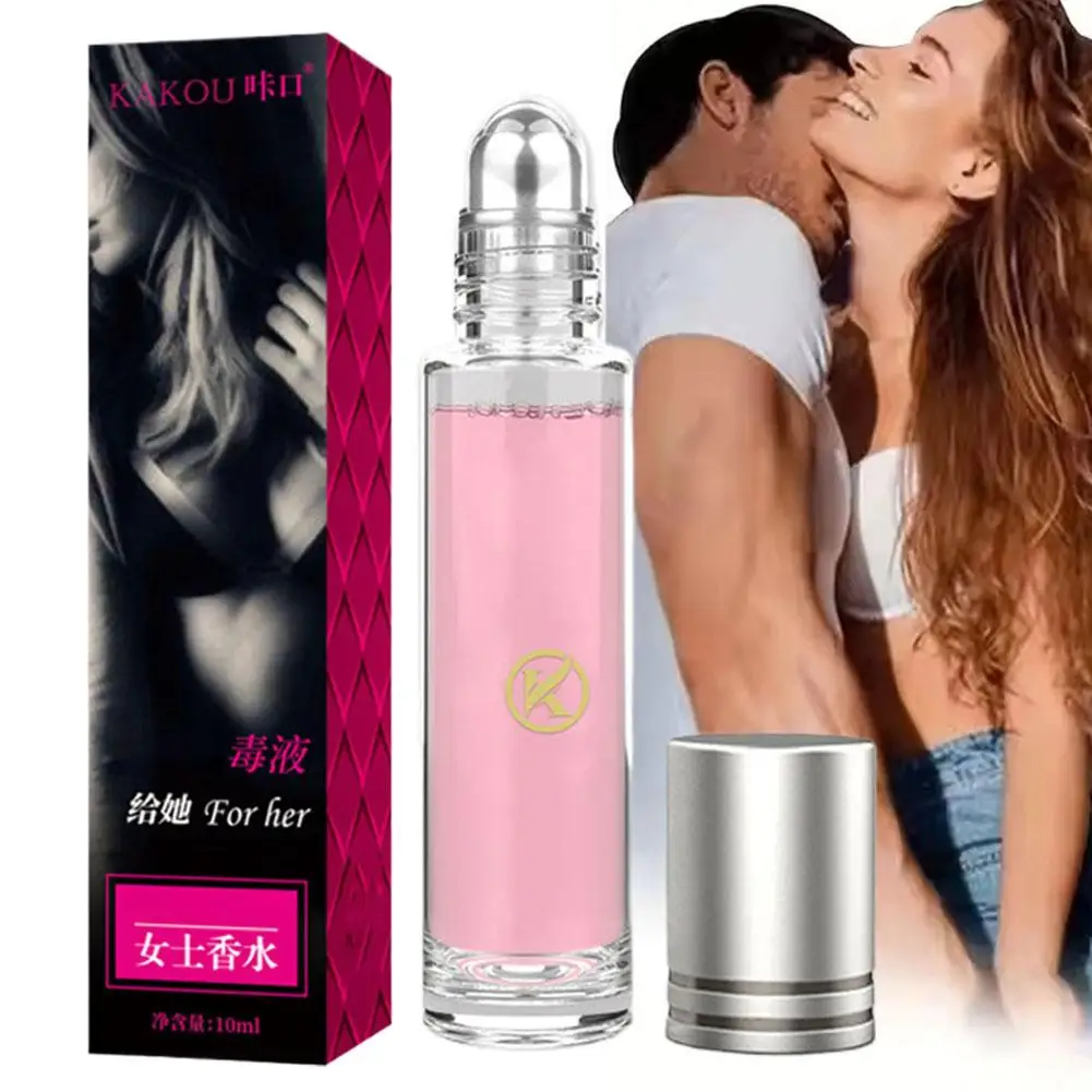 10ml Pheromone Temptation Lasting Dating Ball Body Parfum Mini Portable Unisex Roll On Eau De Toilette Fresh Natural Fragrance