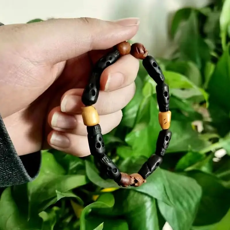 1/6pcs Movie Supernatural Dean Winchester Jensen Ackles Skull Bracelets Cosplay Accessories Replica Skull Bracelet Jewelry - view 4