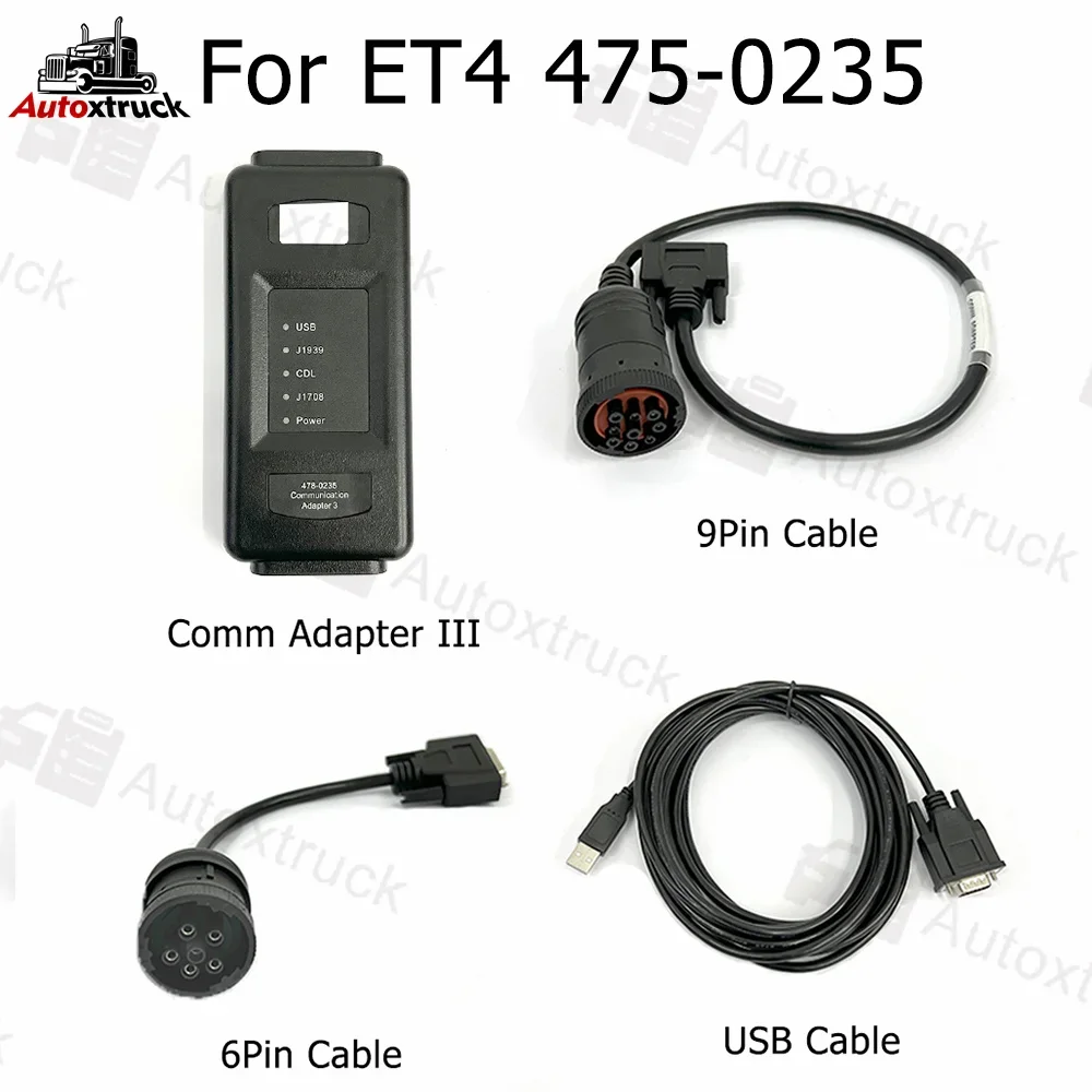 

2023A Communication Adapter 4 For ET4 478-0235 ET SIS Truck Excavator For ET4 Diagnostic Tool