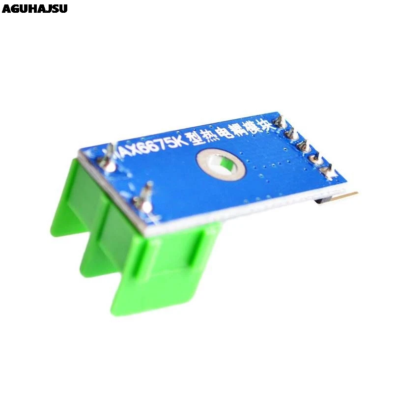 وحدة MAX6675 + وحدة درجة حرارة Senso الحرارية من النوع K