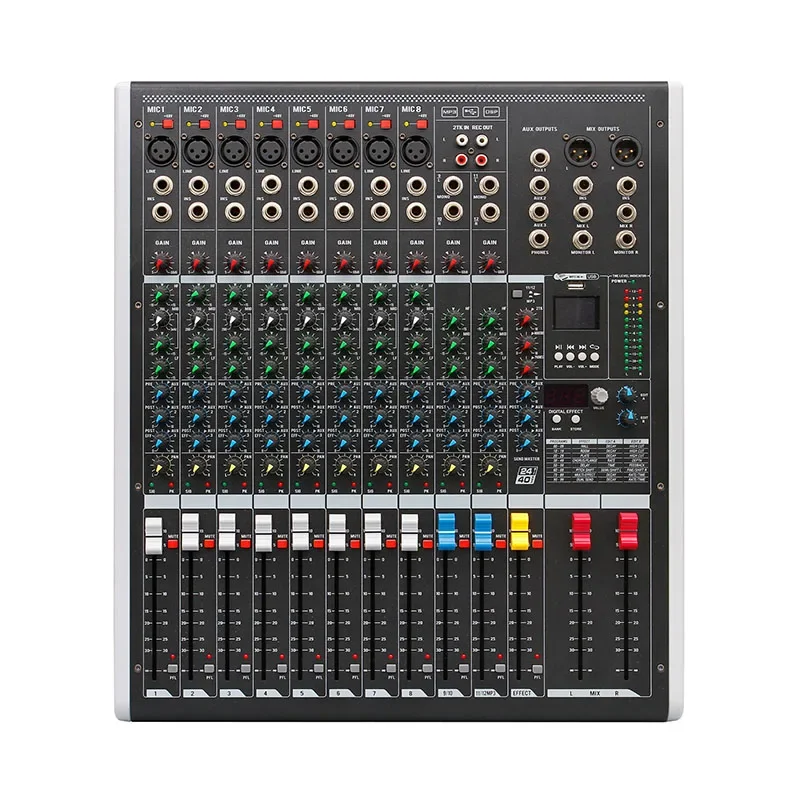 

Digital Audio DJ Console Mixing Sound Studio Mixer for Stage Meeting Live