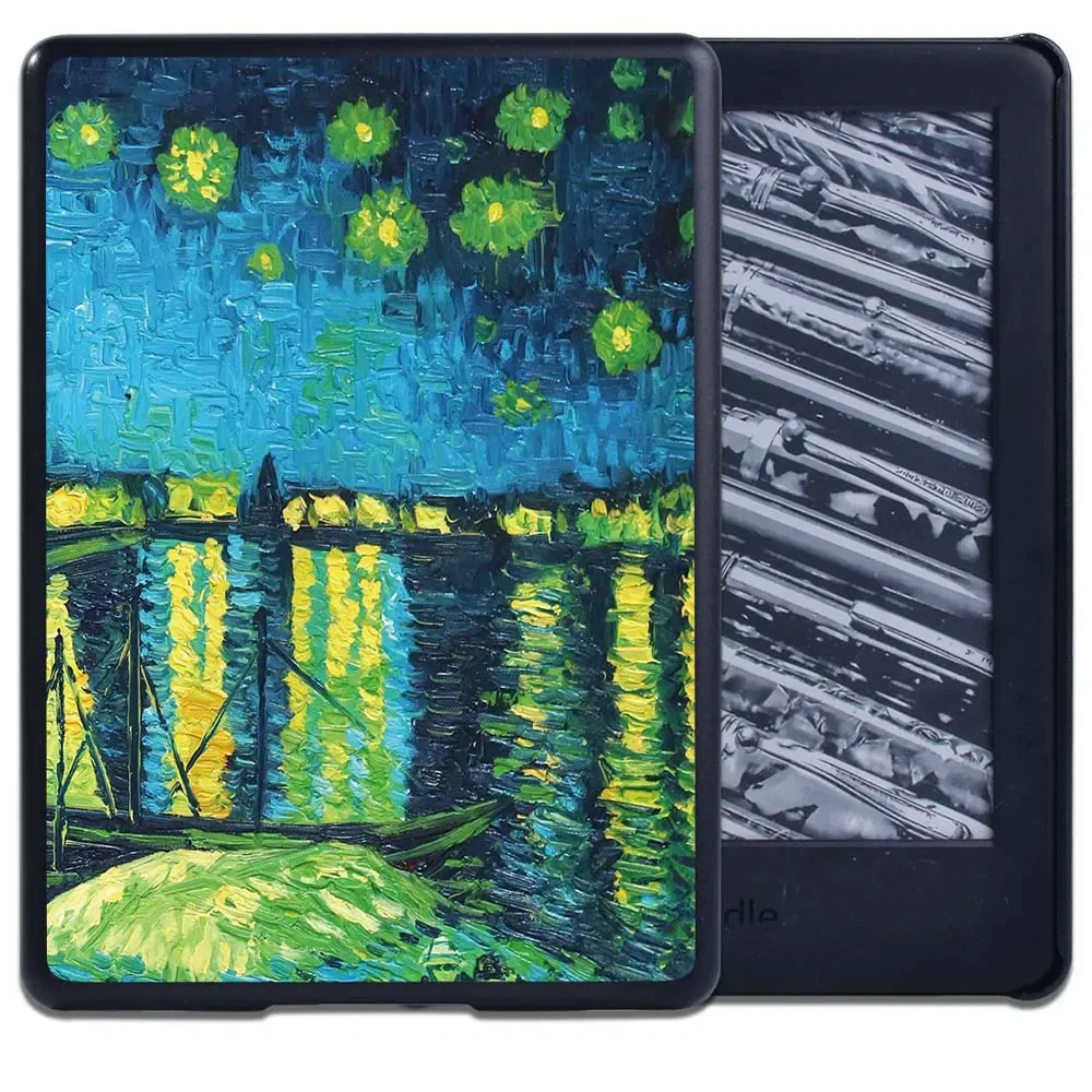 Pokrowiec na tableta do Kindle Paperwhite 1 5th/2 6th/3 7th/4 10th/Kindle 10th Gen 2019/8th Gen 2016 Slim Back Cover Case