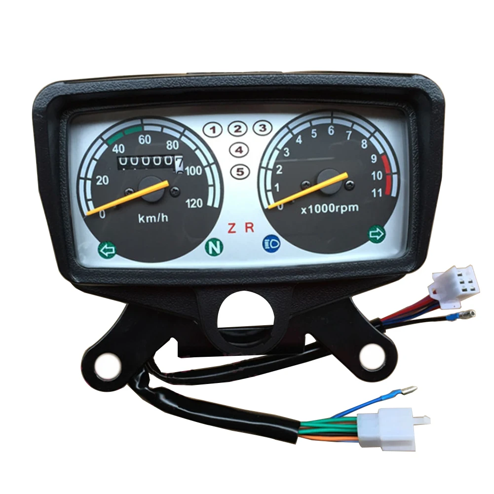 Motorcycle Instrument Assembly Meter Odometer For CG125 ZJ125 XF125 Tachometer Assy