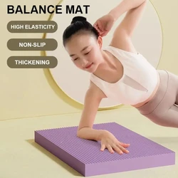 Balance Pad, Non-Slip Foam Mat & Ankles Knee Pad Cushion for Core Balance and Strength Stability Training, Yoga & Fitness