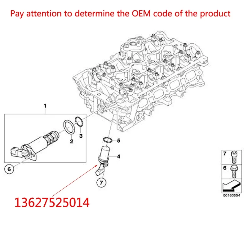 13628614650,13628697982 Camshaft sensor For BMW E90 E60 E65 M54 N52 N54 N62 Engine