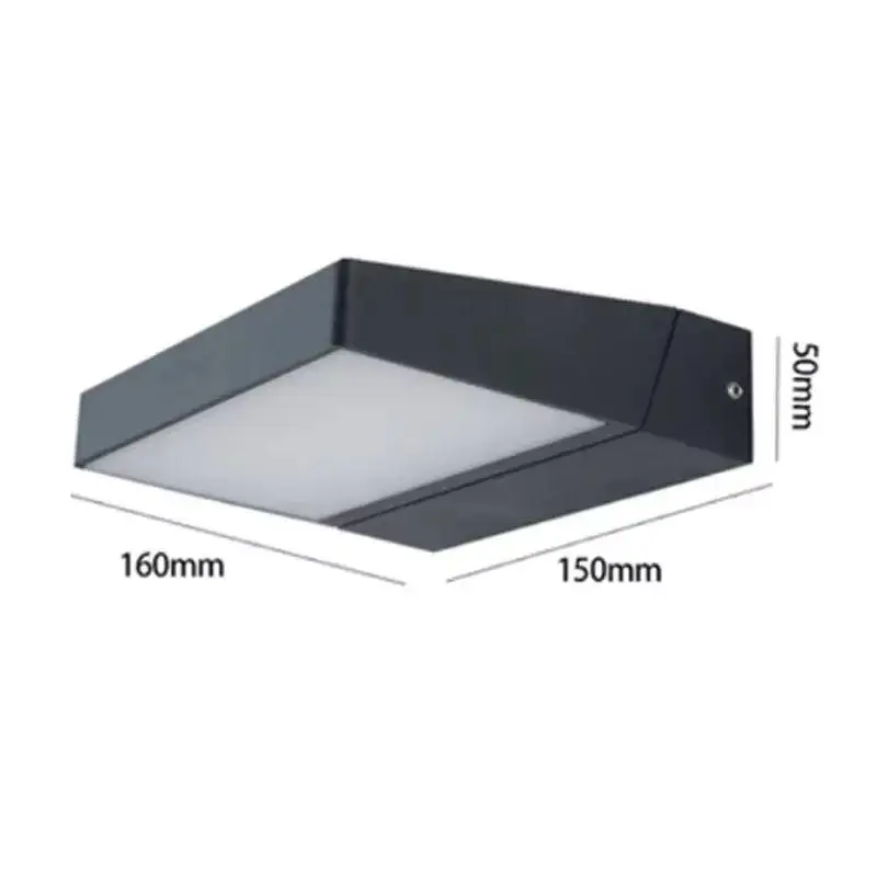Adjustable Outdoor Waterproof Light for Balcony Bathroom Staircase Wall Corridor Courtyard - Energy-Saving Lighting Solution