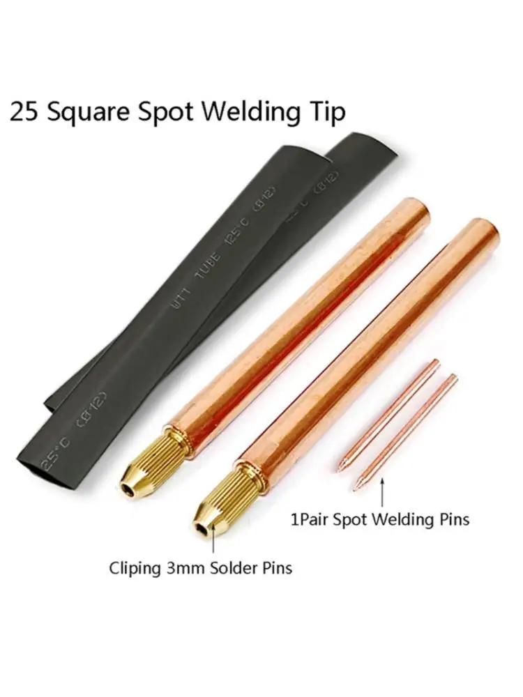 

652F DIY Touch Point Spots Сварочные ручки Набор металлических сердечников 3 мм Ручной для электроники