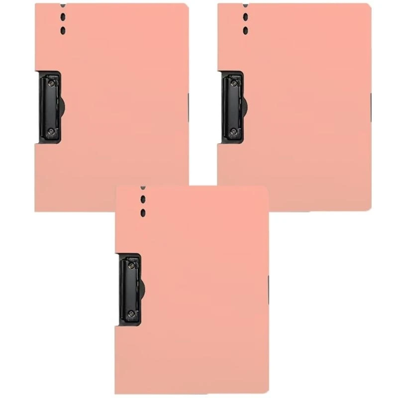 

File Folder with Spring Action Clamp, Office Documents Folder Binders Clip, Clipboard Folder Document Binder for Office