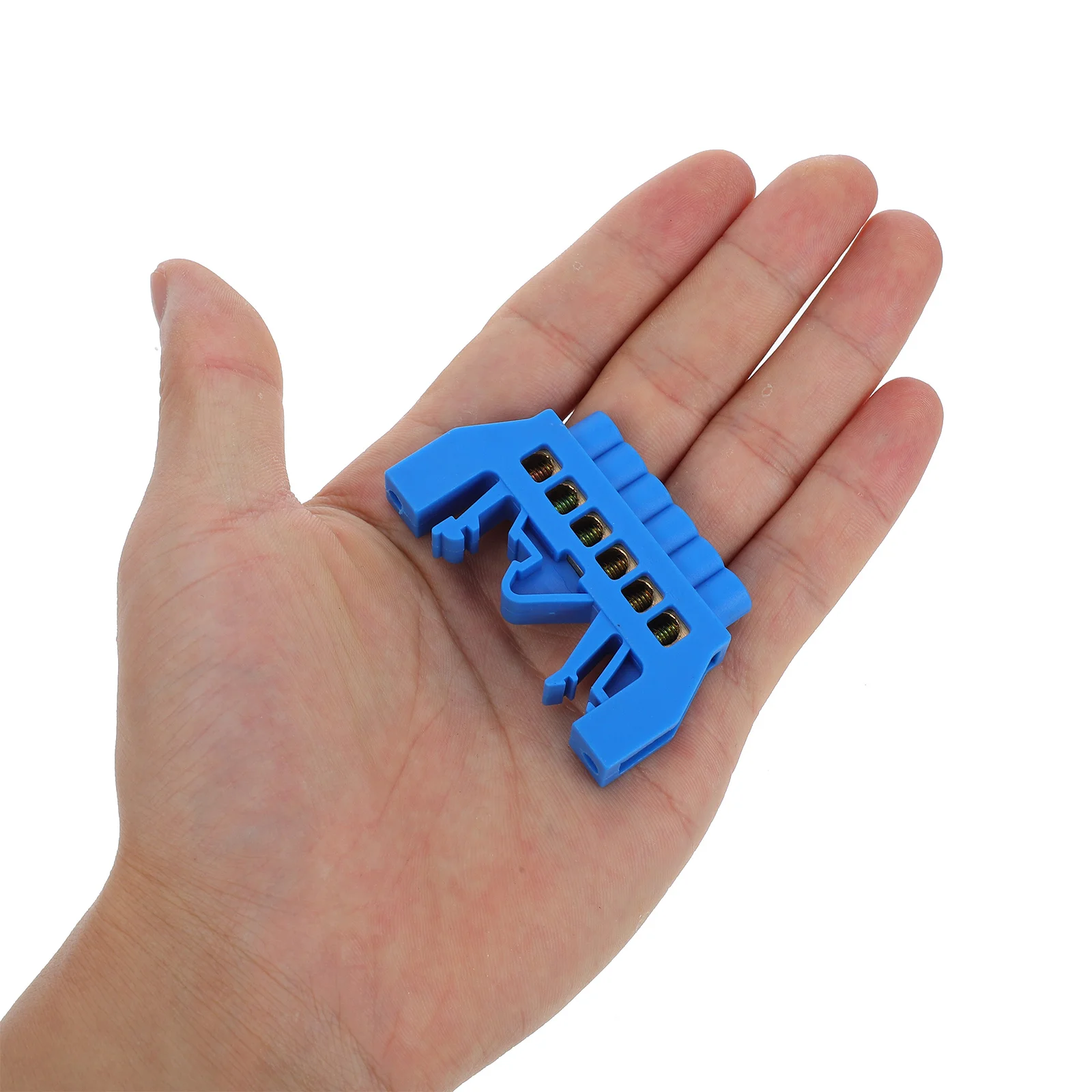 

5Pcs Terminal Bus Bar Grounding Terminal Bar Robust Construction Secure Connections Various Electrical Applications