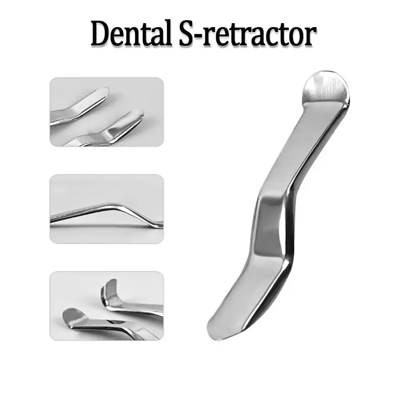 

Dental Mouth Opener Cheek Lip Retractor Stainless Steel Dental S-Retractor Dental Tools