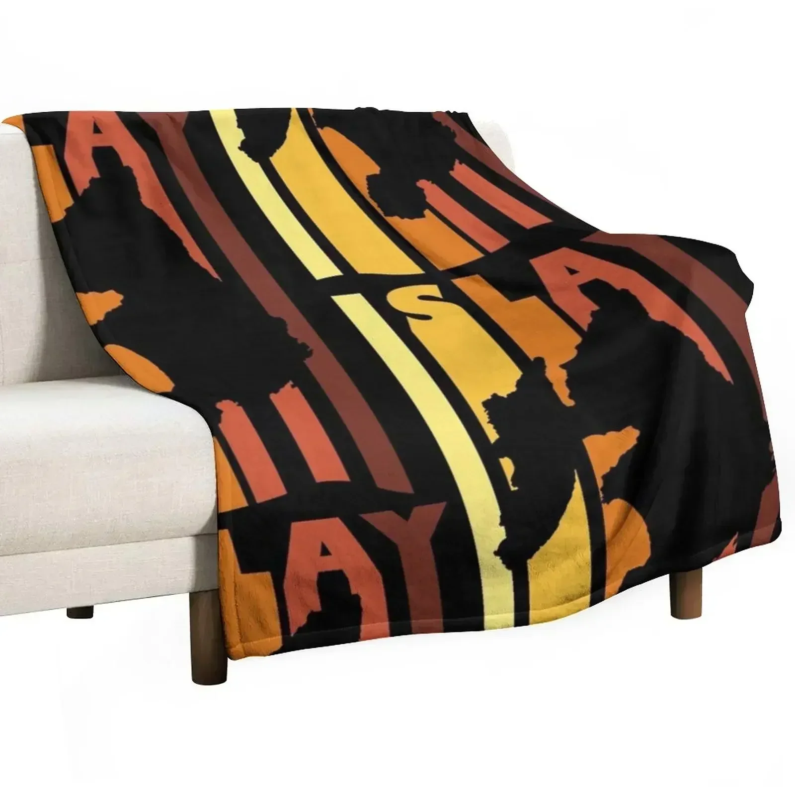 

Islay - Whisky Colours Throw Blanket Plush Fuzzy Cozy Blanket for Couch Sofa