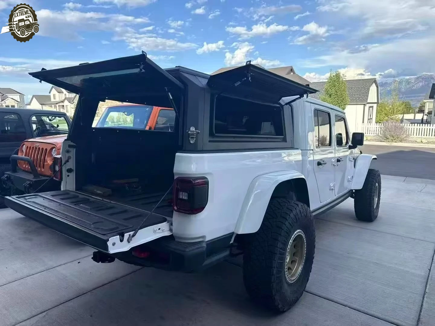 EXTREME Waterproof 4x4 Aluminum Alloy Hardtop Canopy for Toyota Hilux Tundra Tacoma Ford Ranger Isuzu ram 1500