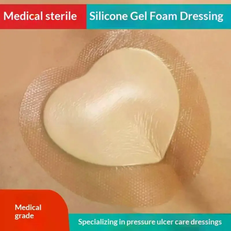 Patch Sterile Patch Hydrocolloid Adhesive Waterproof Dressing Wound Patch Dressing Sterile for Pressure Ulcer Elderly Bedsore