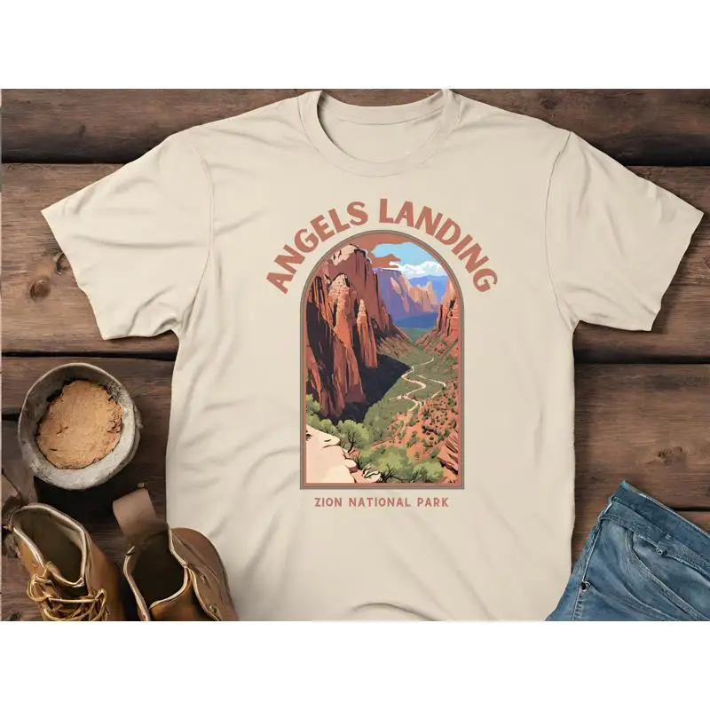 

Футболка «Ангелы посадки» Футболка Zion National Park