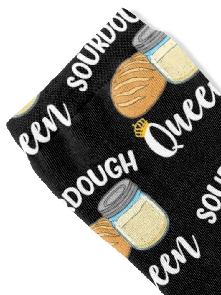 العجين المخمر بيكر والعتاد العجين المخمر الملكة الخبز بيكر الجرافيك الجوارب السنة الجديدة التدفئة جورب جديد في الذكور الجوارب النسائية