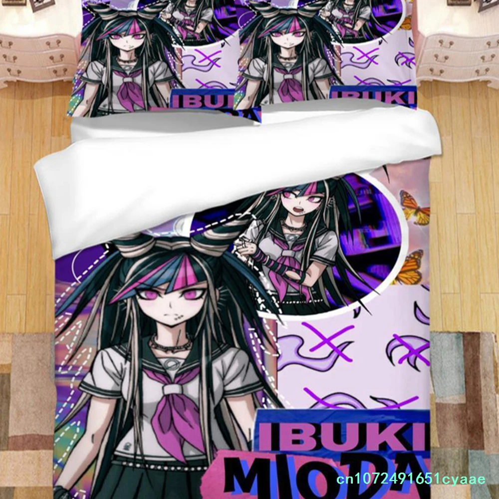 Fashion Game Anime Hiyoko X Ibuki 3D Printed Bedding Set King Duvet Cover Pillow Case Comforter Cover Bedclothes Duvet Covers