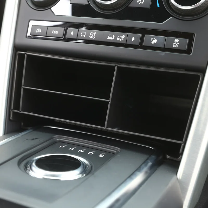 Car Central Console Multifunction Storage Box Phone Tray Accessory For Land Rover Discovery Sport 2015 2016 2017 2018