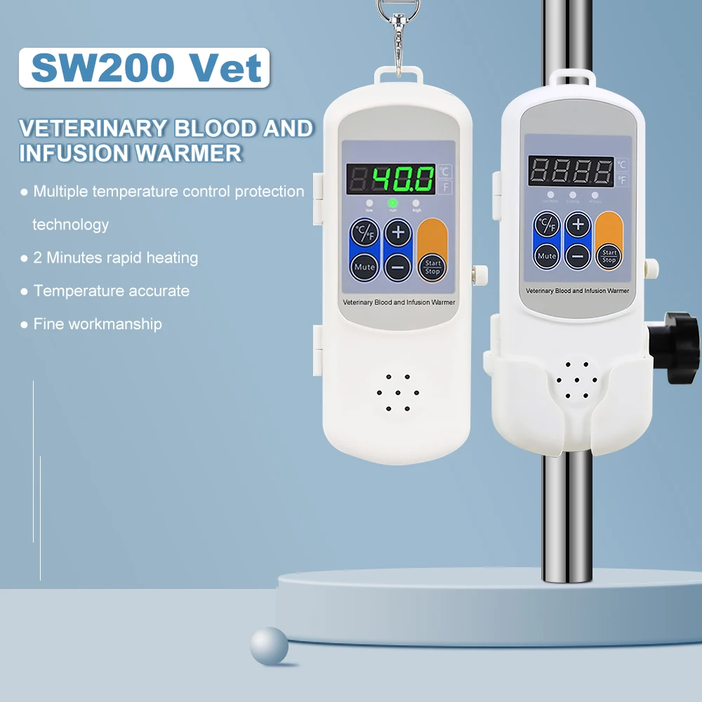 SW200 грелка для инфузии крови, трансфузионный нагреватель, человеческий ветеринар, больничный термостат, подогреватель жидкости, ветеринарное оборудование