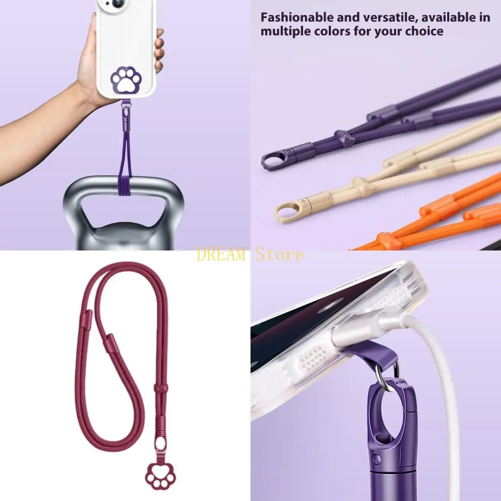 

Secure Phone Holder Lanyard Adjustable Length Comfortable Neck Strap Premium Material best sale
