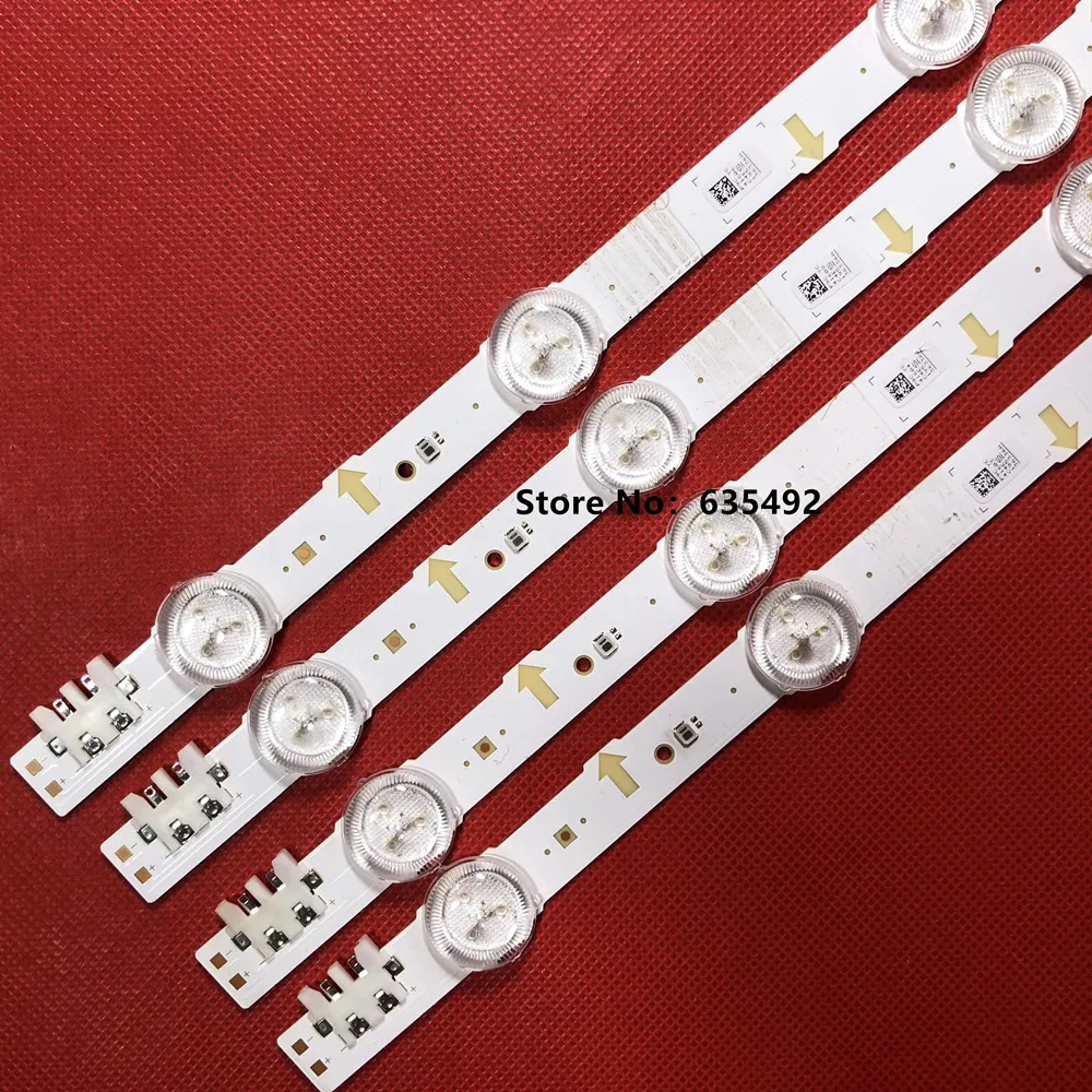 New LED Strip for UE43J5500 UE43J5502 UE43J5550 UE43J5600 S_5j55_43_FL_L7 R4 V5DF-430DCA-R1 V5DF-430DCB-R1 BN96-36336A 36337A