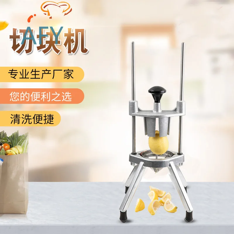 6-Piece Manual Vertical Fruit Cutter for Kitchen Use for Apple Orange Lemon Grapefruit for Home Cooking Food Prep Slicing