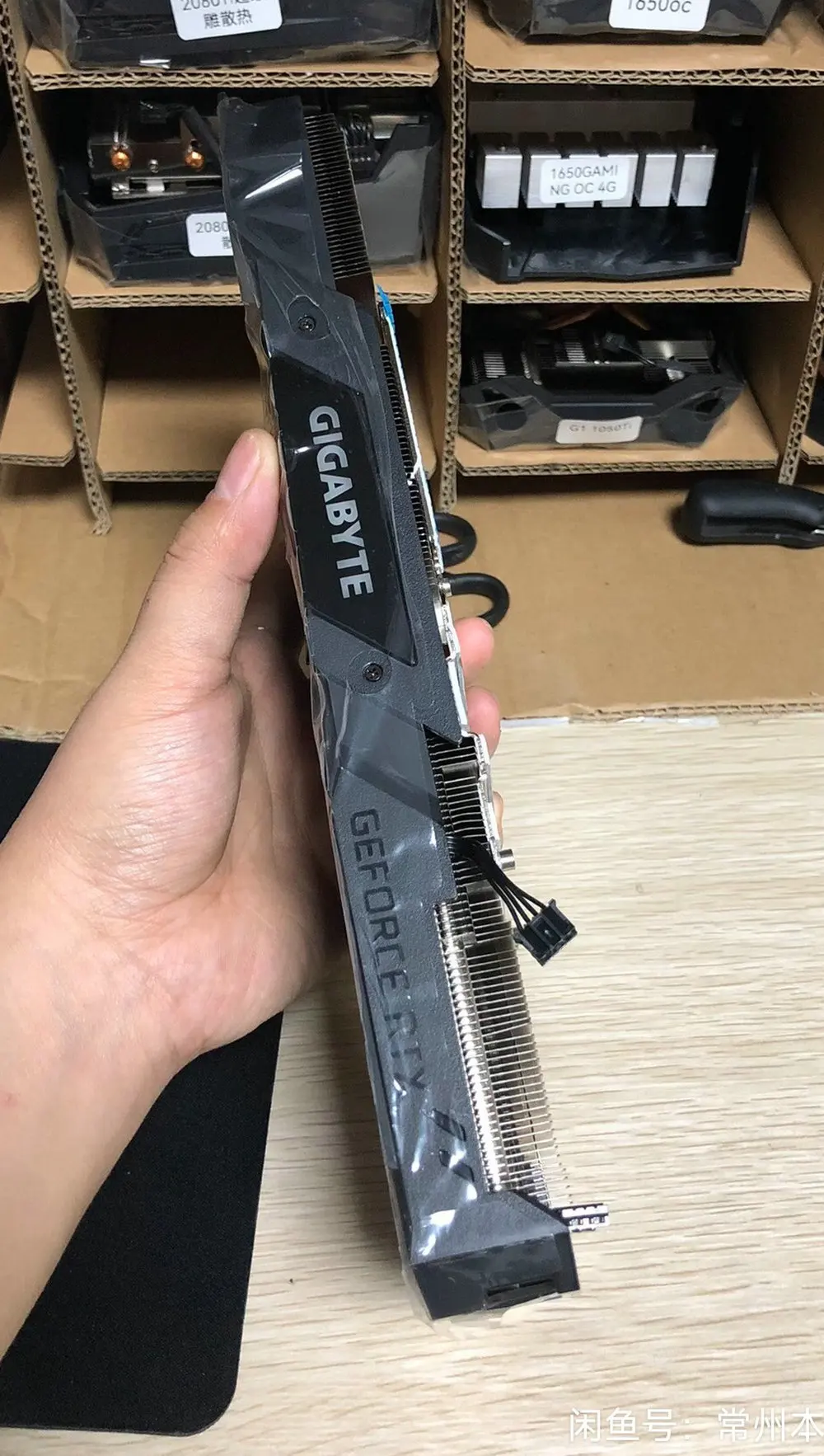 Новый радиатор-кулер для видеокарты Gigabyte RTX 2080 RTX 2080S WF3