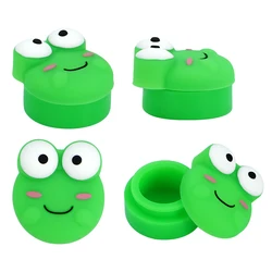 1 PCS 5ML Frog Nonstick Silicone Container Face Cream Jars Home Accessories Travel Face Cream Liquid Ointment Bottle