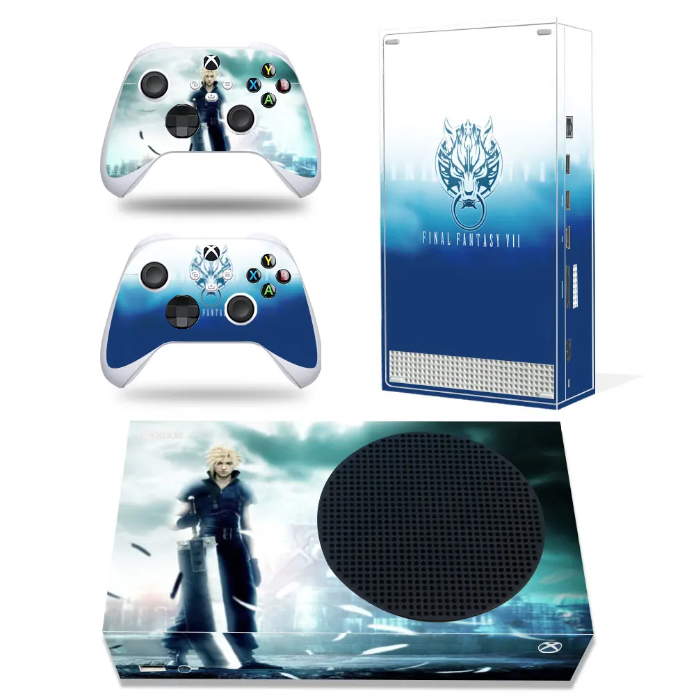 final fantasy Style Xbox Series S Skin Sticker for Console & 2 Controllers Decal Vinyl Protective Skins Style 1