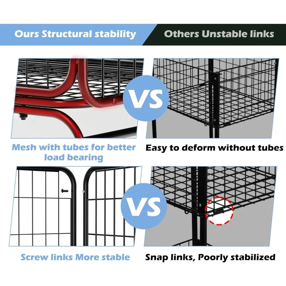 عربة كرة التنس لـ 350 كرة، عربة ترولي بعجلات مع سلة غسيل بعجلات، عربة كبيرة جدًا لتخزين المعدات الرياضية