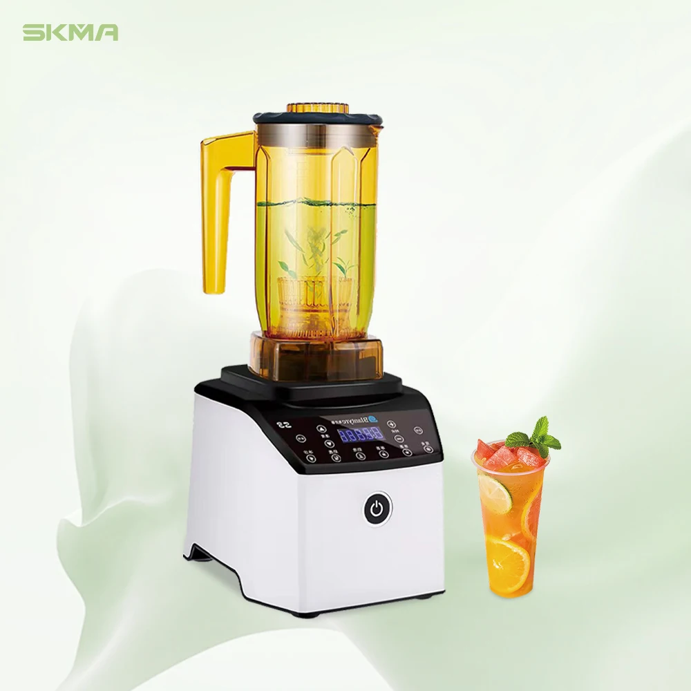 Factory Wholesale High Quality Electric Fruit Smoothie Mixer Ice Crusher Teapresso Blender Machine For Milk Tea Shop