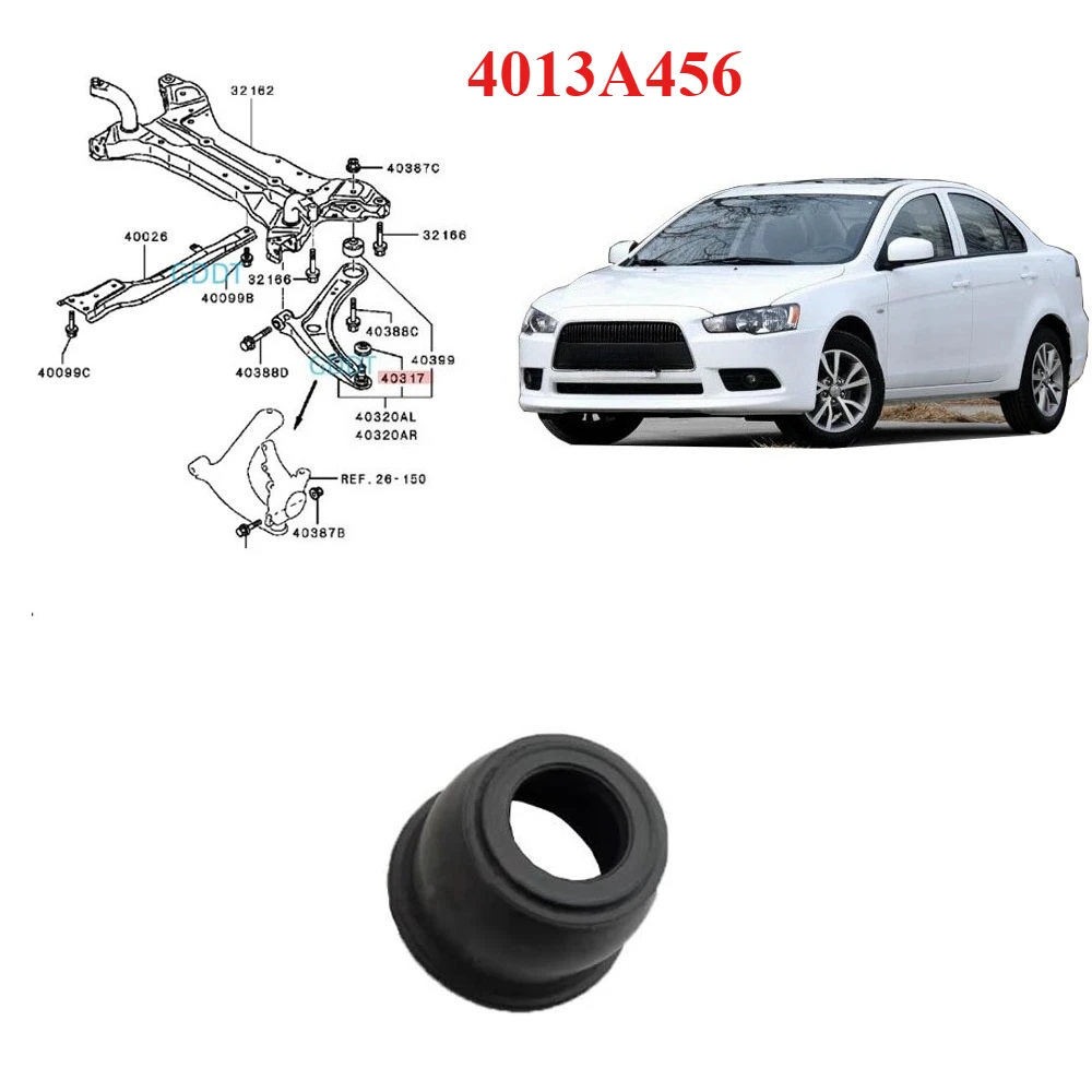 

1 Piece Suspension Lower Arm Ball Joint Frame for Lancer CX CY CZ Strut Mount Bearing Cover for Outlander GG for ASX GA 4013A456